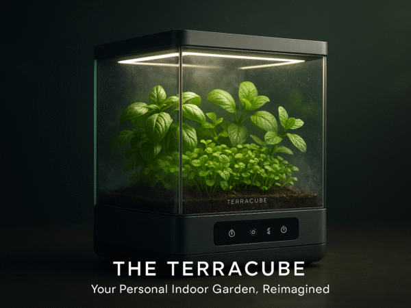 The TerraCube: Your Personal Indoor Garden, Reimagined.